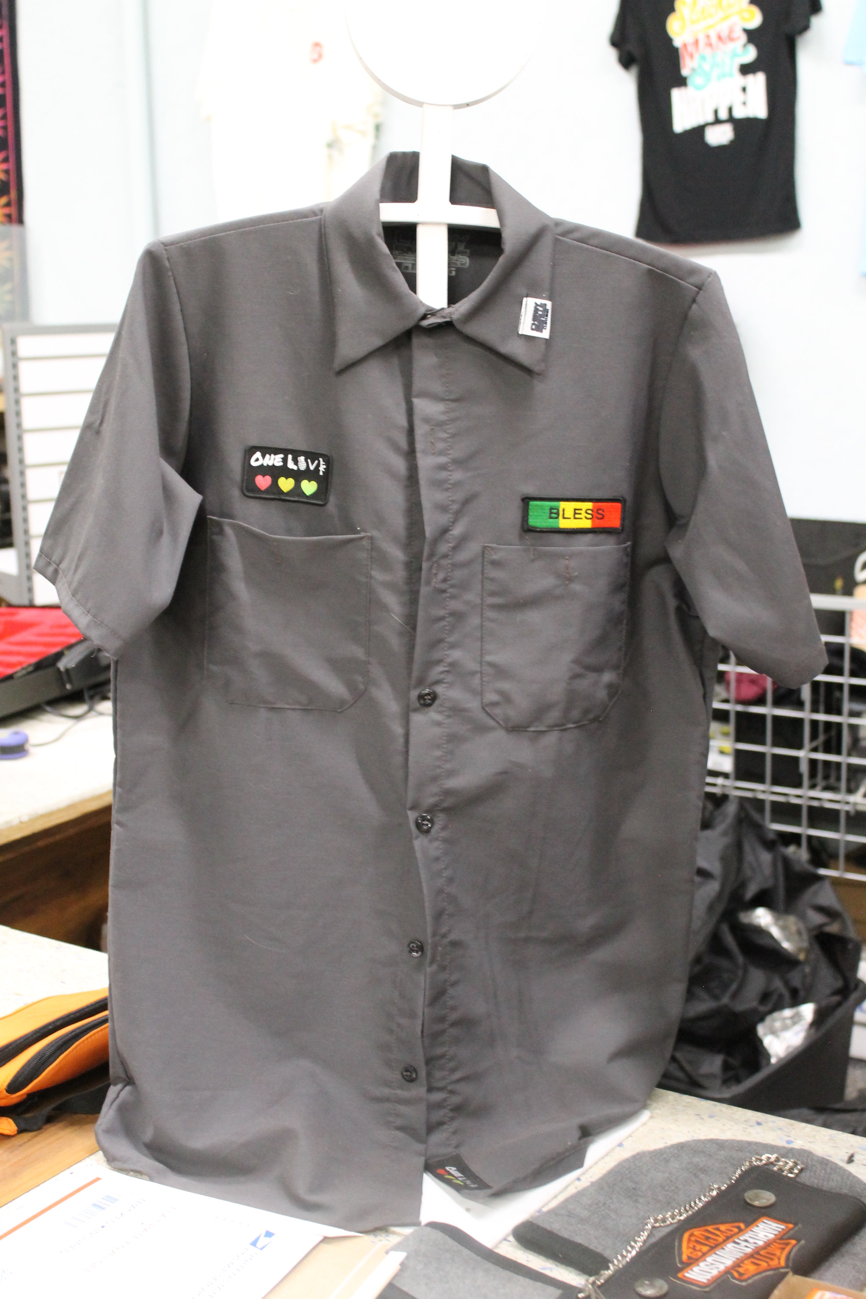 One Love Button UP