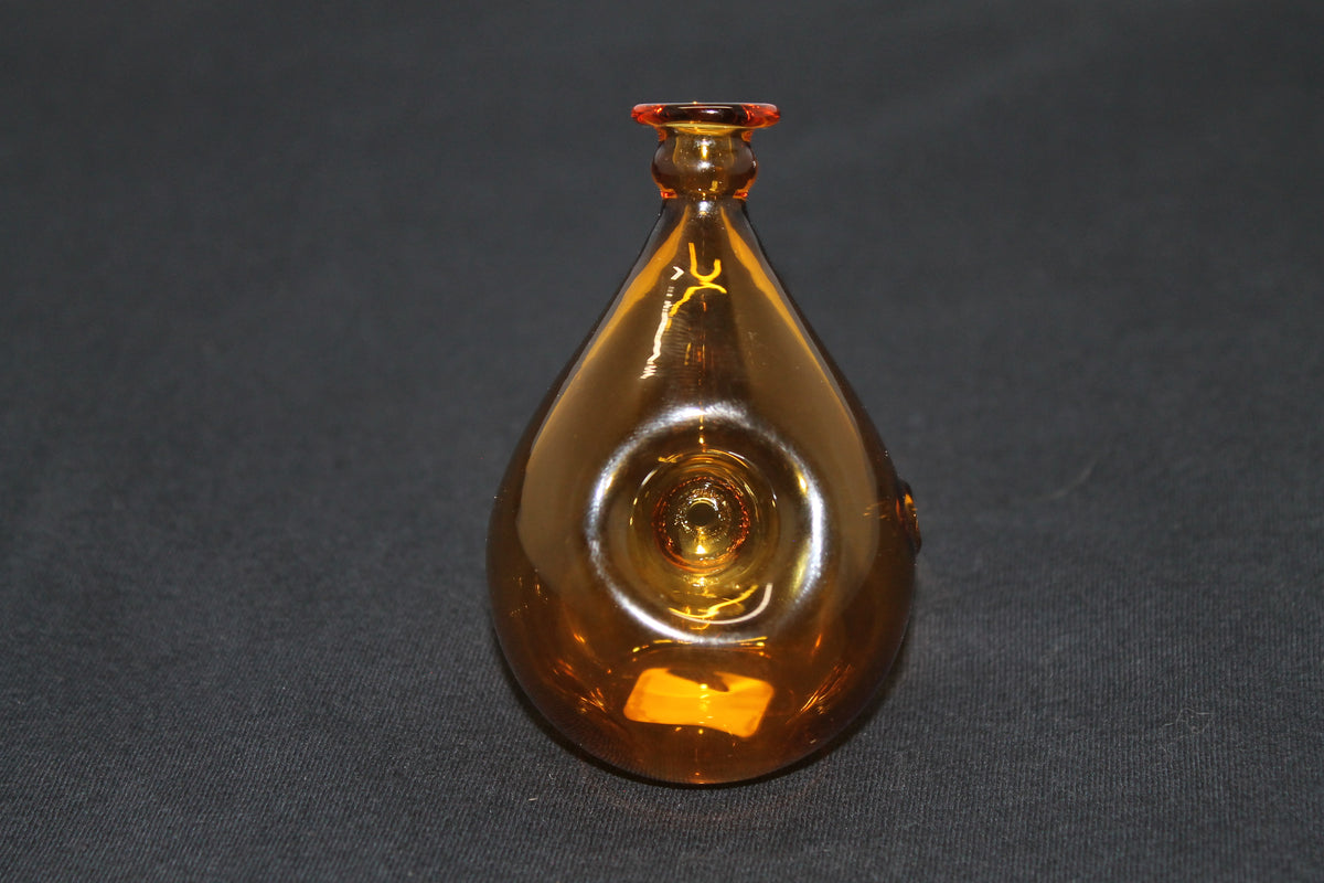 Orange Balloon Glass Piece